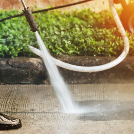 pressure-washing